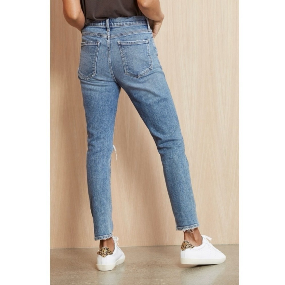 Agolde Women's Nico High-Rise Slim Straight Denim Jeans, Size 30 - Picture 2 of 12